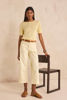 Picture of ROMA STRIPED WIDE-LEG TROUSERS